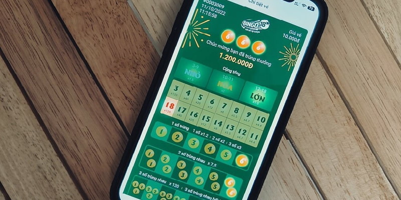 Xổ số Bingo 18 thịnh hành 